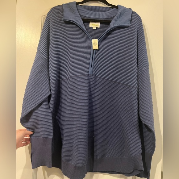 Aerie Half-Zip Pullover NWT - Picture 3 of 4